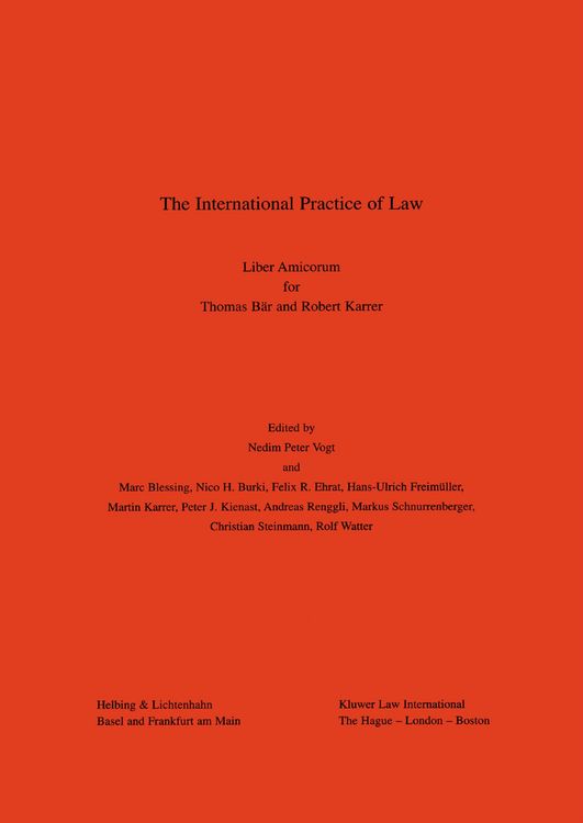 Produktbild: International Practice of Law