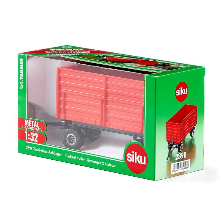 Produktbild: Siku 2898 Zwei-Achs-Anh&auml;nger