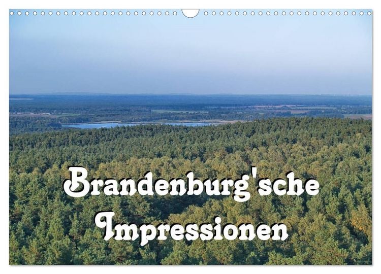 Produktbild: Brandenburg'sche Impressionen (Wandkalender 2026 DIN A3 quer), CALVENDO Monatskalender