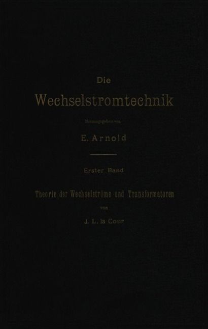 Produktbild: Theorie der Wechselstr&ouml;me und Transformatoren