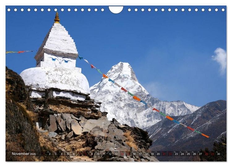 Produktbild: Himalaya Ama Dablam (Wandkalender 2026 DIN A4 quer), CALVENDO Monatskalender