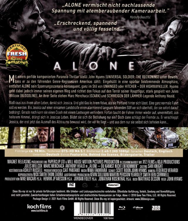 Produktbild: Alone - Du kannst nicht entkommen