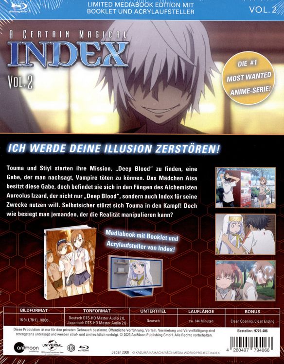 Produktbild: A Certain Magical Index Vol.2