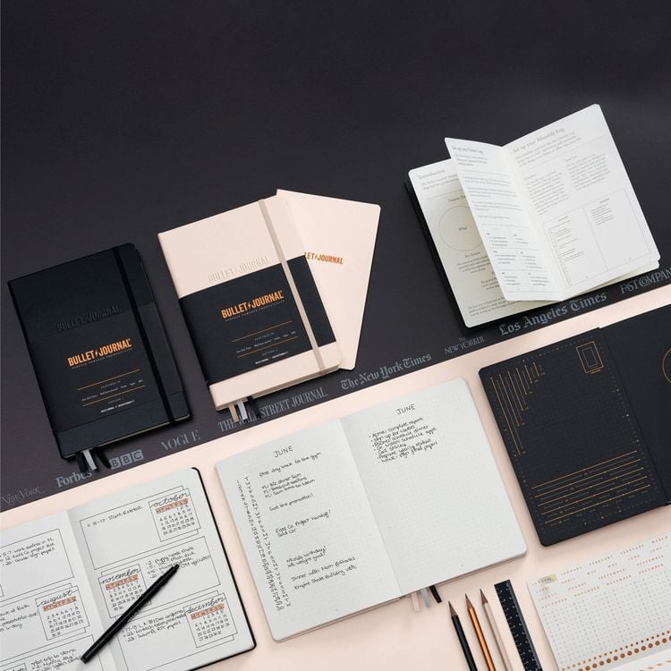 Produktbild: Bullet Journal II Medium A5 Schwarz