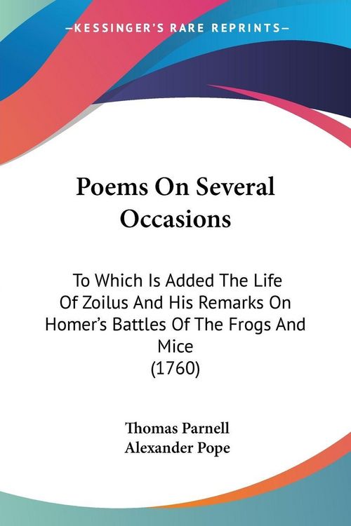 Produktbild: Poems On Several Occasions