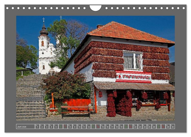 Produktbild: Ungarn - um den westlichen Balaton (Wandkalender 2026 DIN A4 quer), CALVENDO Monatskalender