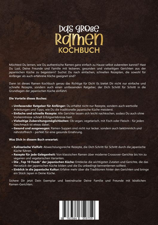Produktbild: Das gro&szlig;e Ramen Kochbuch