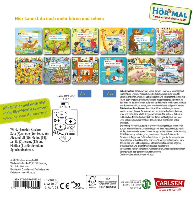Produktbild: H&ouml;r mal (Soundbuch): Wimmelbuch: Has, Has, Osterhas