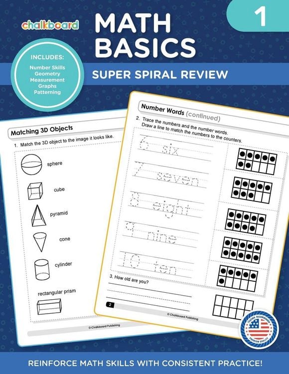 Produktbild: Math Basics Grade 1