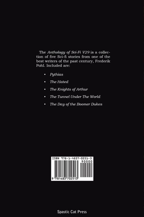 Produktbild: Anthology of Sci-Fi V29, the Pulp Writers - Frederik Pohl