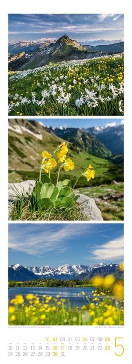Produktbild: Bergzeit Triplet-Kalender 2027