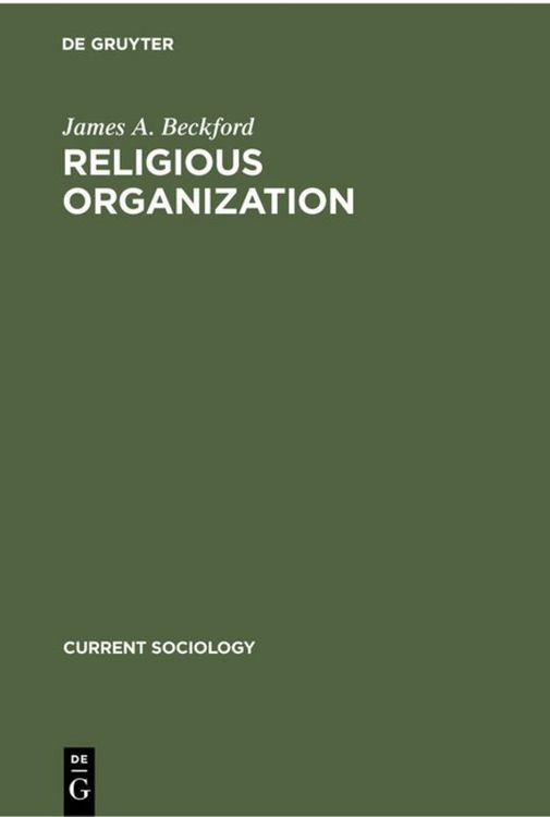 Produktbild: Religious Organization