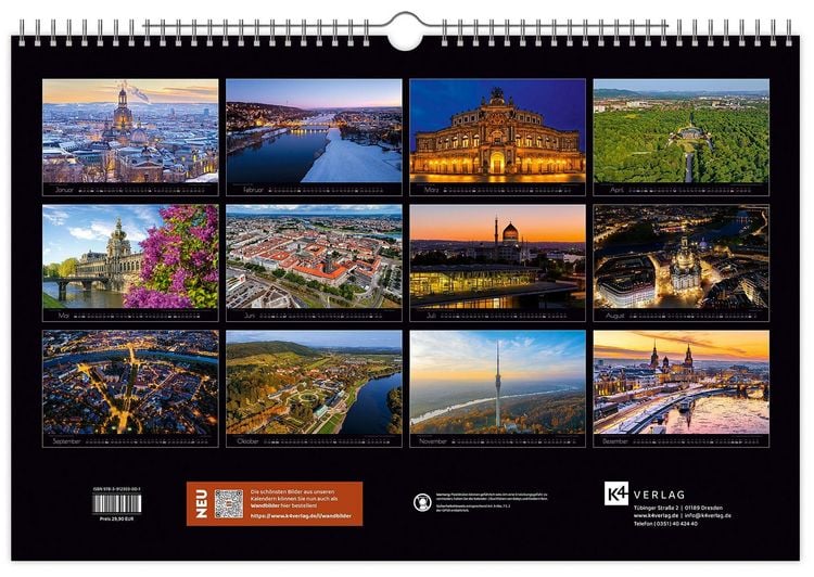 Produktbild: Kalender Zauberhaftes Dresden 2027