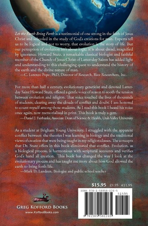 Produktbild: "Let the Earth Bring Forth": Evolution and Scripture