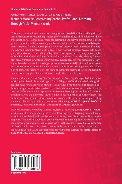 Produktbild: Memory Mosaics: Researching Teacher Professional Learning Through Artful Memory-work