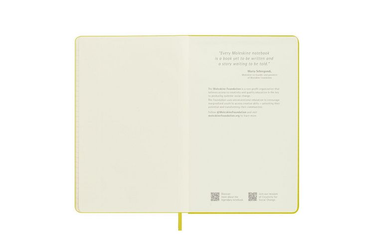 Produktbild: Moleskine Notizb. Color A5 Geb Strohgelb