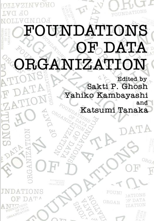 Produktbild: Foundations of Data Organization