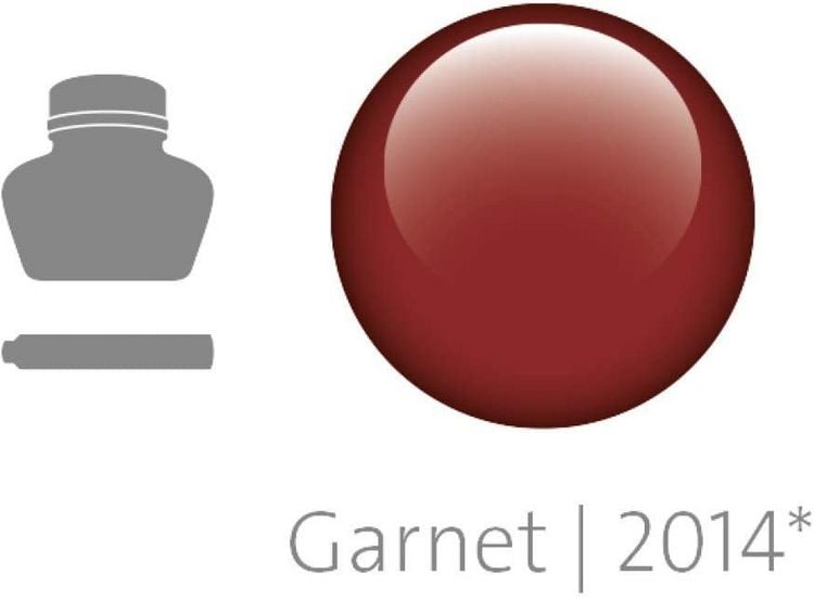 Produktbild: Pelikan Edelstein&reg; Ink Collection, Ink of the Year Garnet, Rot, 6 Gro&szlig;raumpatronen im Metalletui
