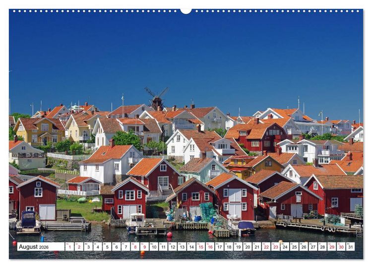 Produktbild: Skandinavische Impressionen - Oasen der Ruhe (hochwertiger Premium Wandkalender 2026 DIN A2 quer), Kunstdruck in Hochglanz