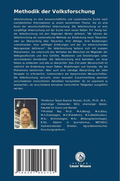 Produktbild: Methodik der Volksforschung