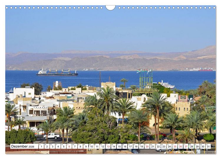 Produktbild: JORDANIEN, Faszination Nahost (Wandkalender 2026 DIN A3 quer), CALVENDO Monatskalender