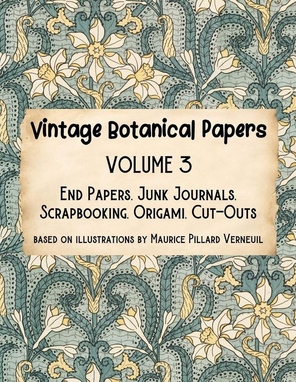 Produktbild: Vintage Botanical Papers Volume 3