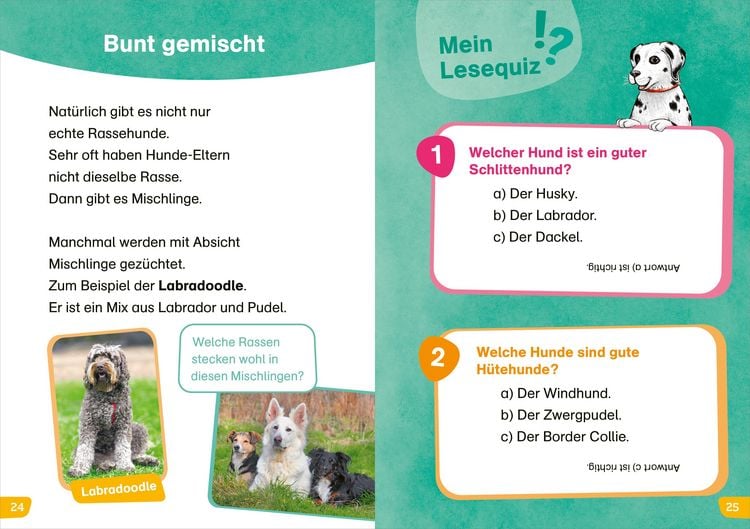Produktbild: WAS IST WAS Erstes Lesen easy! Hunde - meine Lieblingstiere