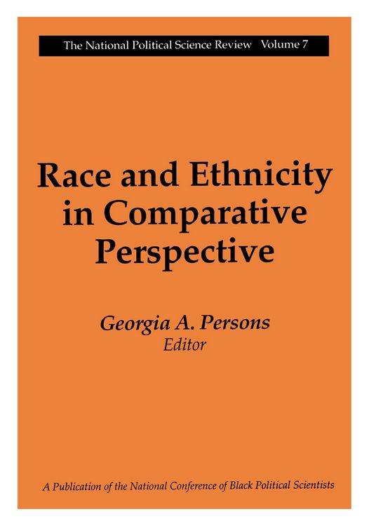 Produktbild: Race and Ethnicity in Comparative Perspective