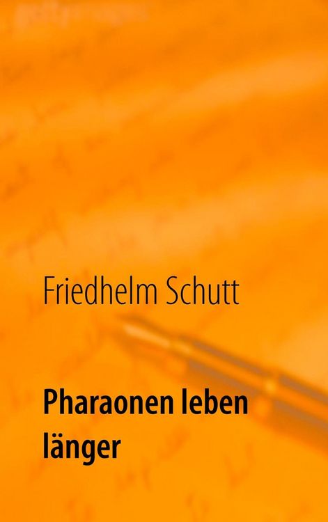 Produktbild: Pharaonen leben l&auml;nger