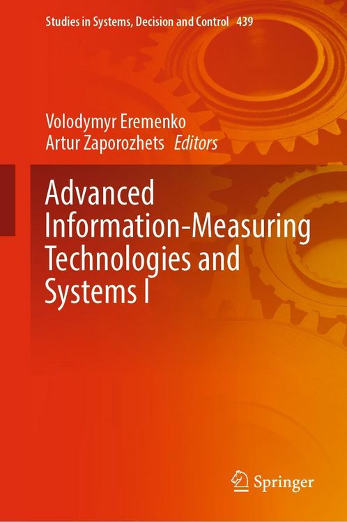 Produktbild: Advanced Information-Measuring Technologies and Systems I