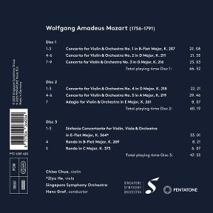 Produktbild: Mozart: Violinkonzerte