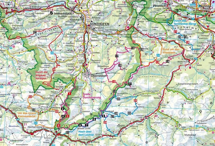 Produktbild: ROTHER Wanderf&uuml;hrer Allg&auml;uer Alpen
