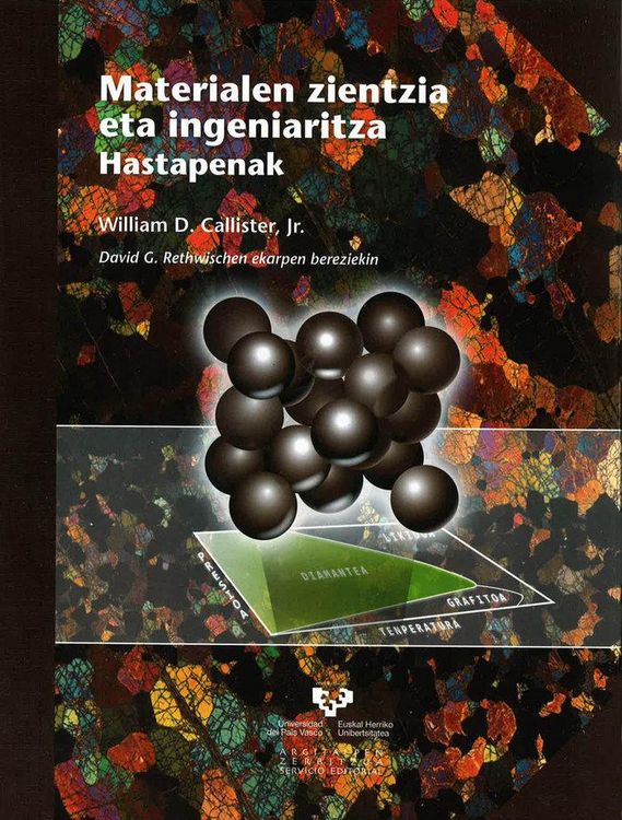Produktbild: Materialen zientzia eta ingeniaritz : hastapenak