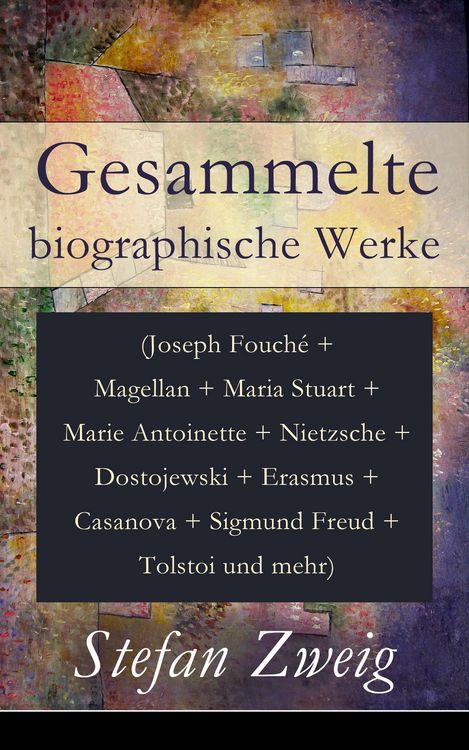 Produktbild: Gesammelte biographische Werke