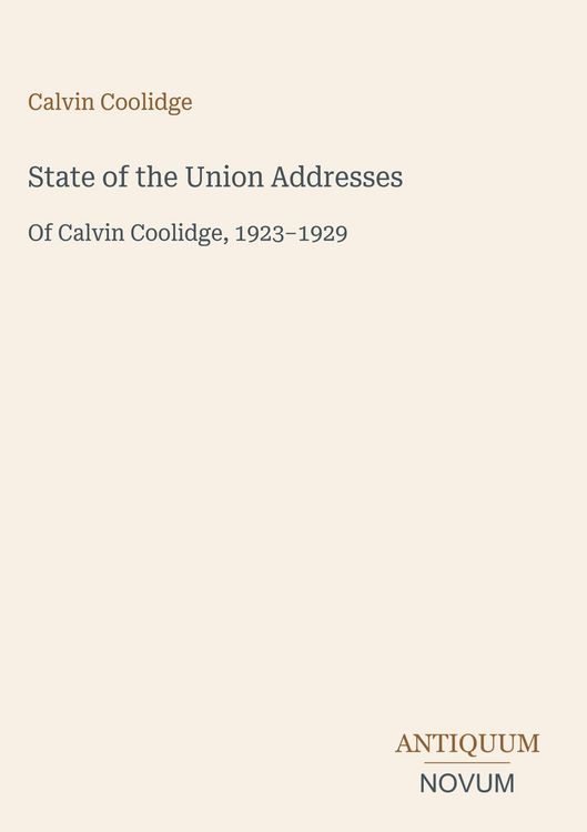 Produktbild: State of the Union Addresses