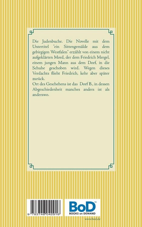 Produktbild: Die Judenbuche