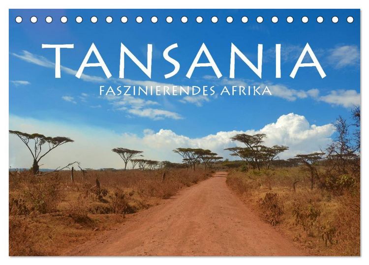 Produktbild: Tansania - Faszinierendes Afrika (Tischkalender 2026 DIN A5 quer), CALVENDO Monatskalender