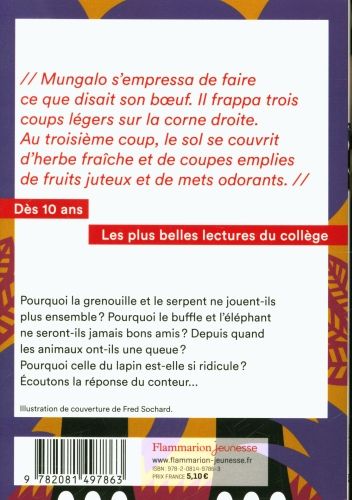Produktbild: 10 contes d'Afrique