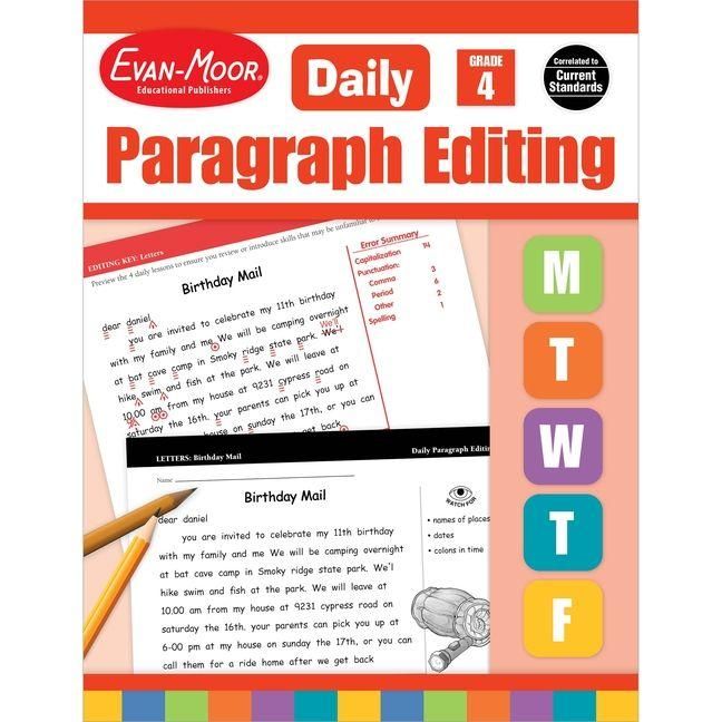 Produktbild: Daily Paragraph Editing Grade 4 Te