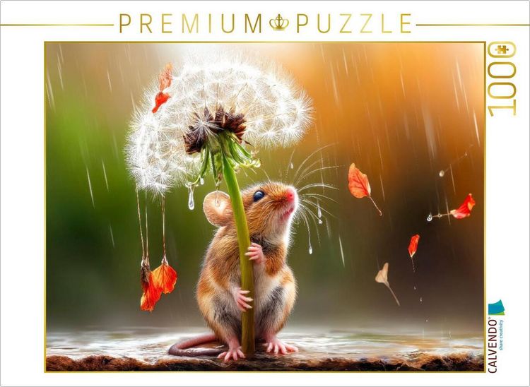 Produktbild: CALVENDO Puzzle So ein wunderbarer luftiger Regenschirm | 1000 Teile Lege-Gr&ouml;&szlig;e 64x48cm Foto-Puzzle f&uuml;r gl&uuml;ckliche Stunden