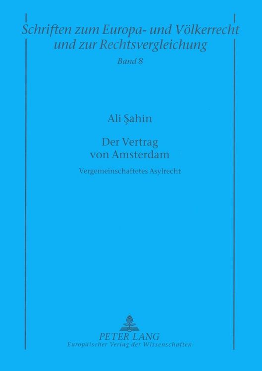 Produktbild: Der Vertrag von Amsterdam