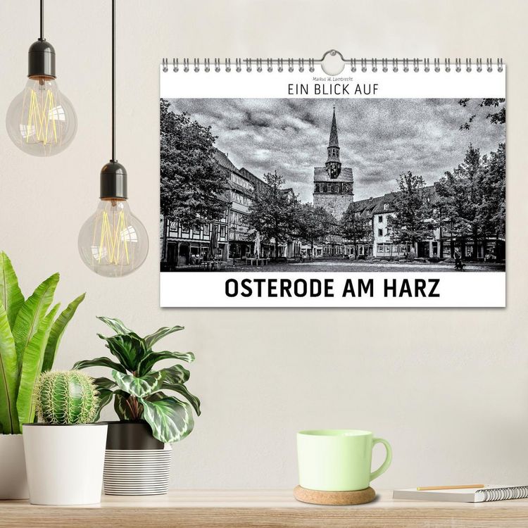 Produktbild: Ein Blick auf Osterode am Harz (Wandkalender 2026 DIN A4 quer), CALVENDO Monatskalender