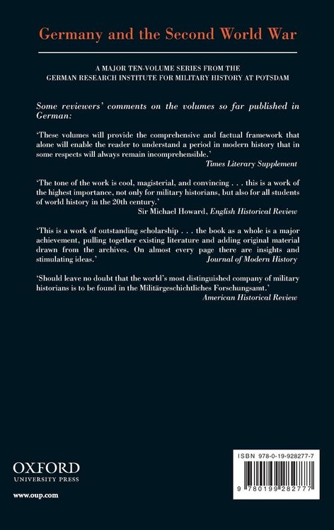 Produktbild: Germany and the Second World War