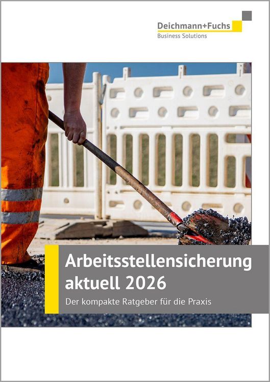 Produktbild: Arbeitsstellensicherung aktuell 2026