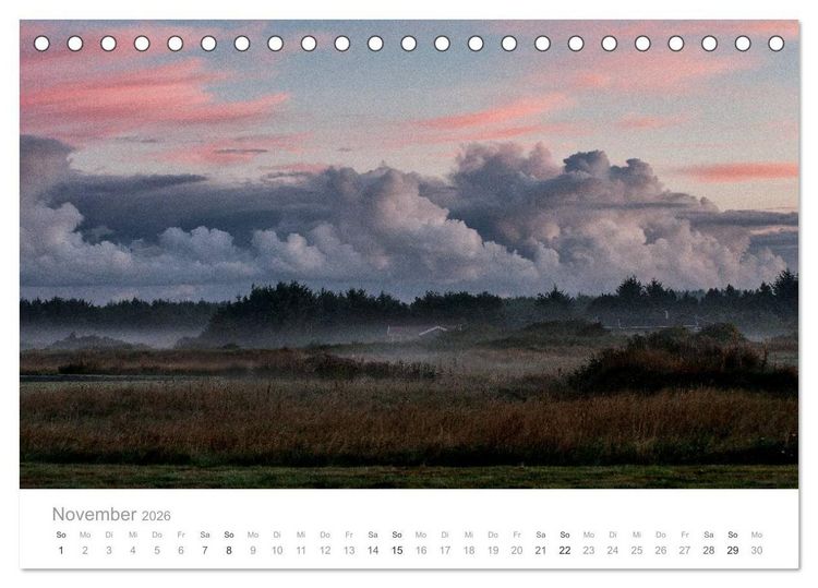 Produktbild: Traumziel D&auml;nemark (Tischkalender 2026 DIN A5 quer), CALVENDO Monatskalender