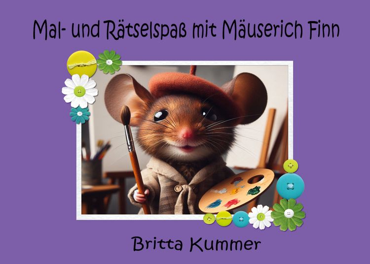 Produktbild: Mal- und R&auml;tselspa&szlig; mit M&auml;userich Finn