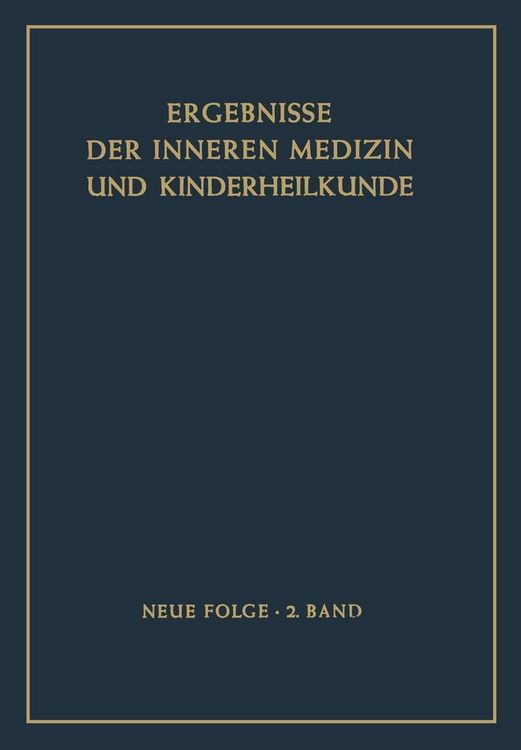 Produktbild: Ergebnisse der Inneren Medizin und Kinderheilkunde