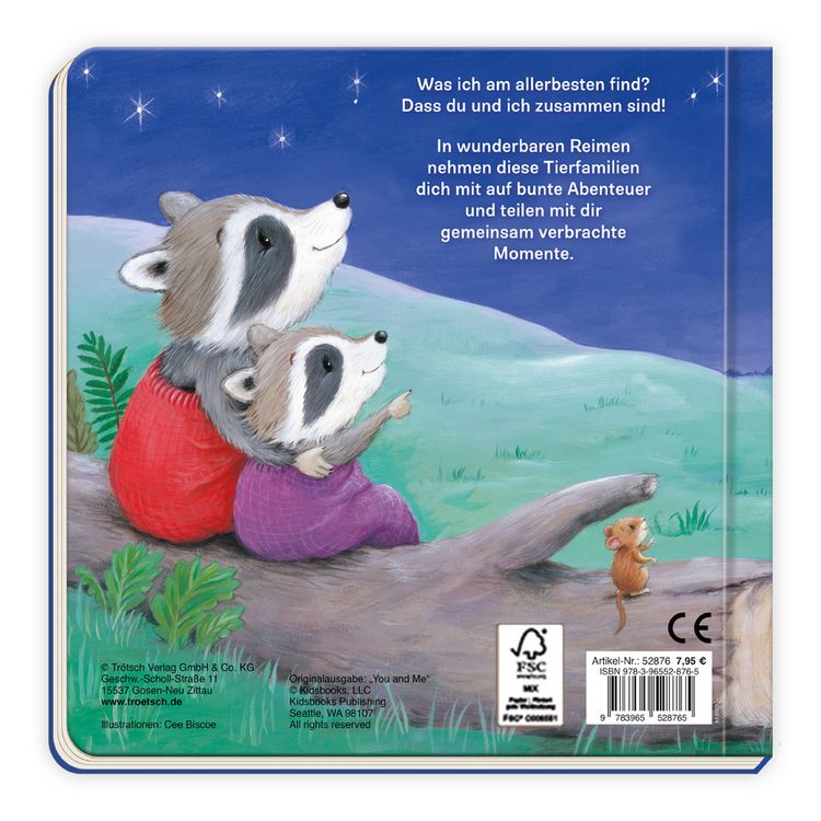 Produktbild: Tr&ouml;tsch Pappenbuch mit Reimen Du und Ich