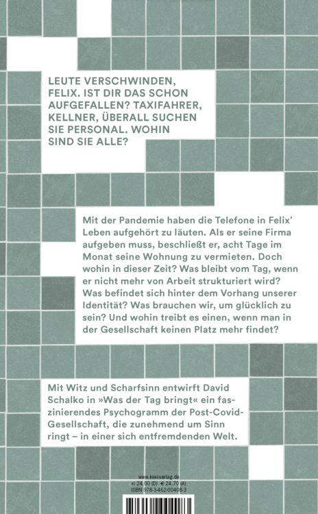 Produktbild: Was der Tag bringt