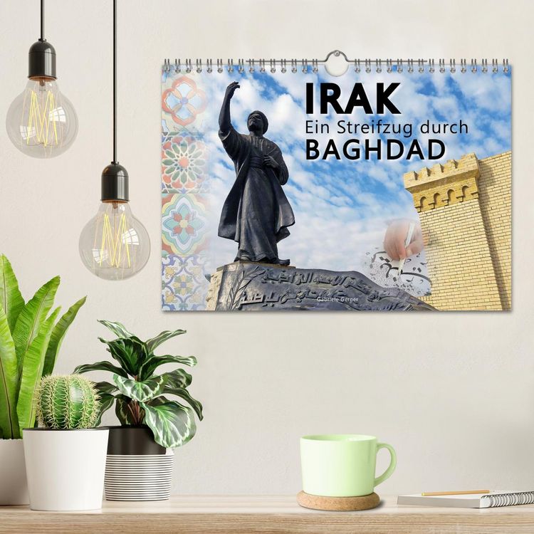 Produktbild: Irak Ein Streifzug durch Baghdad (Wandkalender 2026 DIN A4 quer), CALVENDO Monatskalender